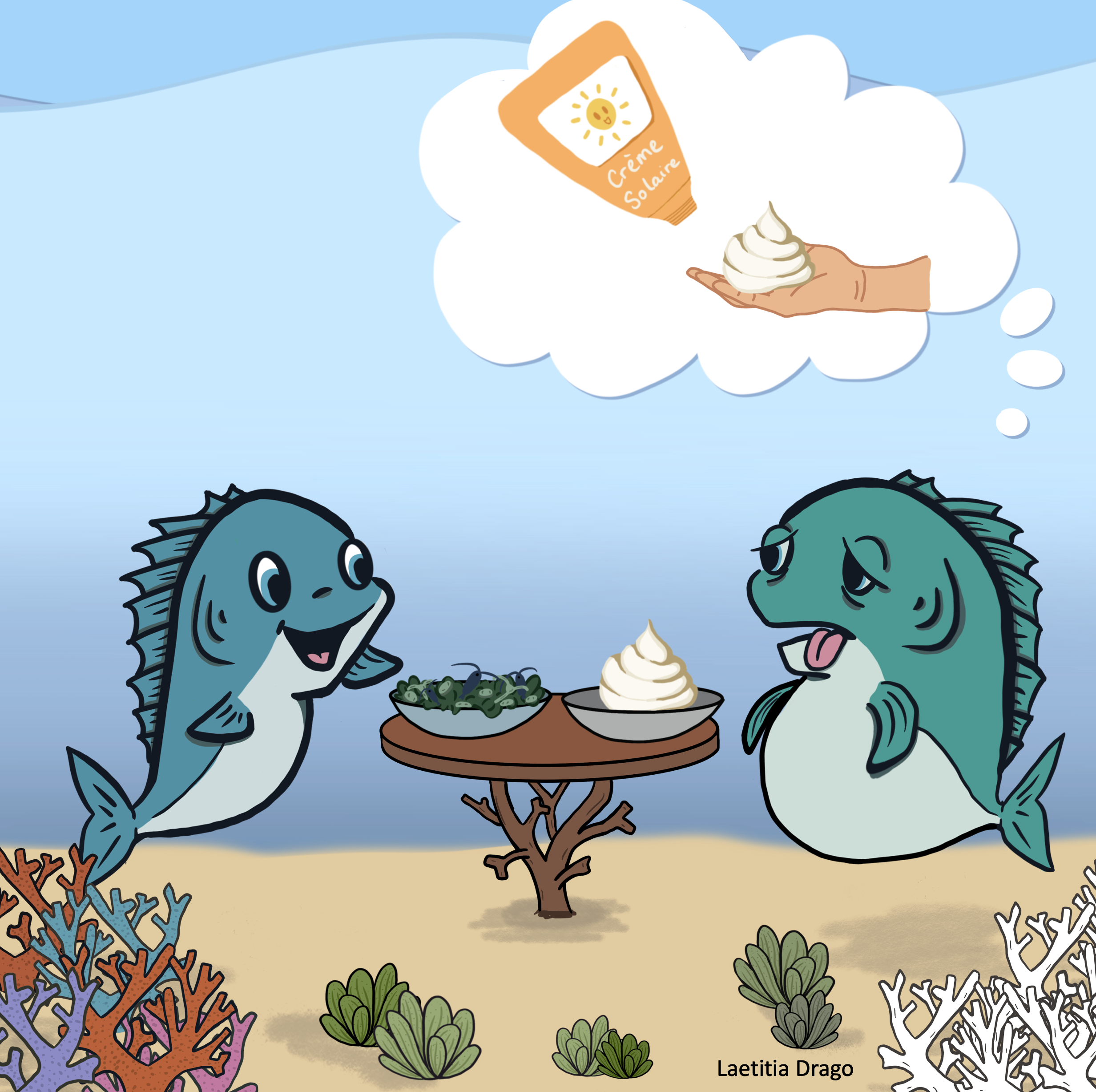 Effects of a pollutant on fish health